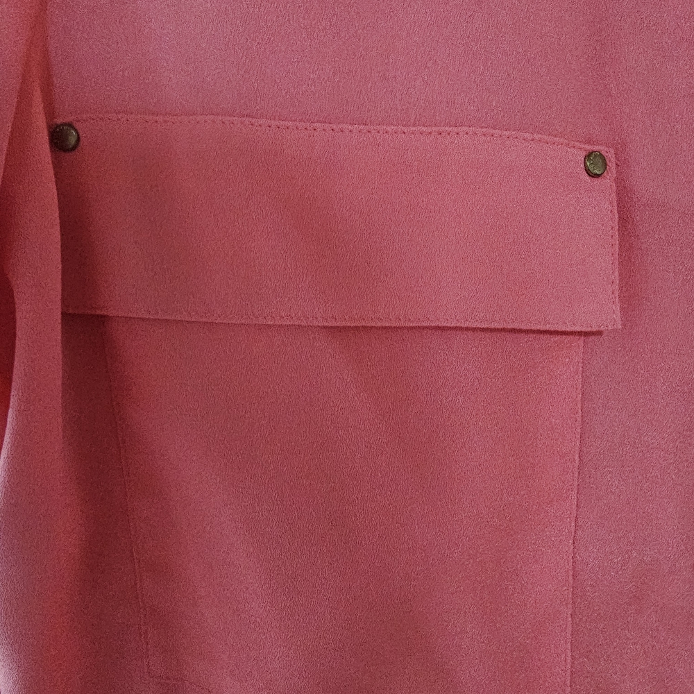 Calvin Klein Vibrant Coral Shirt - Picture 4 of 5